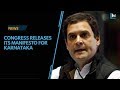 Congress's manifesto for Karnataka promises the creation of one crore jobs over five years