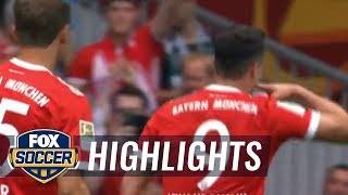 Lewandowski gets a quick second goal for Bayern vs. Bremen | 2017-18 Bundesliga Highlights