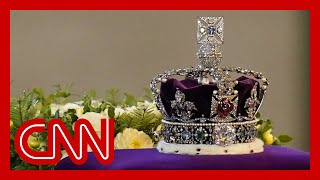 Hear why people are upset about a massive diamond on royal crown