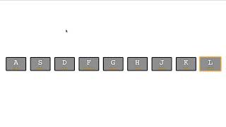 Javascript(ES6) Drum kit for JS30