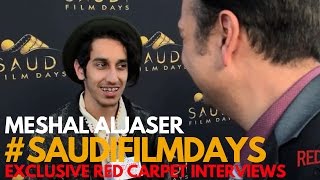 Meshal Aljaser interviewed at the Saudi Film Days World Premiere & Gala #SaudiFilmDays #WeAskMore