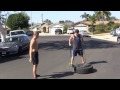 ghetto tire sled circuit workout