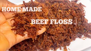 HOW TO MAKE BEEF FLOSS | DAMBU NAMA RECIPE | VLOGTOBER DAY 29