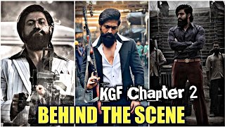 KGF 2 Behind The Scenes 🤠🤠 #shorts #kgf2