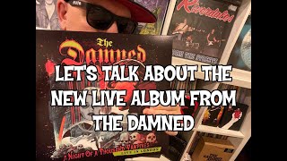 THE DAMNED - "A Night Of A Thousand Vampires" Glow In The Dark Vinyl!