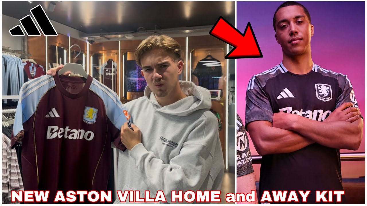 Avfc Vlogger Aston Villa 25 26 Home Away Kit Review Holte End Heroes