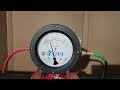 GVI Glycerin Filled Flow Meter Test