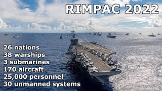 Multinational Navy fleet assembles off the coast of Hawaii | RIMPAC 2022 PHOTOEX