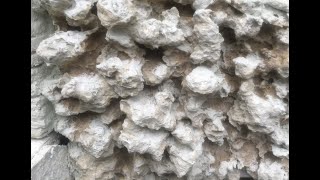 Faux Coral Backdrop wall (Expanding foam) How to make