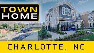 Townhomes in Charlotte, NC: Tour The Briana at Bailey Run by Mattamy Homes