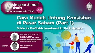 LIVE: Cara Mudah Untung Konsisten di Pasar Saham! Bersama Donald Lantu, Warren Buffettnya Indonesia!