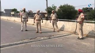 Condition of samrala road bridge in khanna