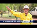 on the frontlines touring hermits peak calf canyon fire containment