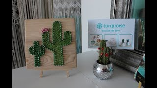 DIY Cactus String Art Tutorial