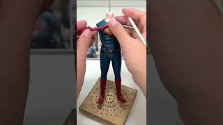 Ceramus restore Superman #toys #art #diy #泥塑#shorts