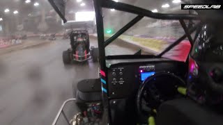 ONBOARD: Jett Barnes Restricted A Class Tulsa Shootout Feature | 1.1.22