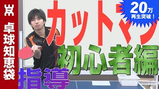 カットマンの初心者を上達させる1つのコツ【卓球知恵袋】