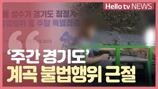 [주간 경기도] 계곡 불법 시설 ′즉시 철거′...현장단속 개시