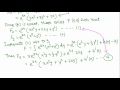 Solving Non-Exact differential equations Example 15