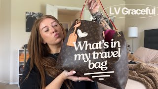 What’s in my Travel Bag | LV Graceful