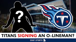 Tennessee Titans Rumors On SIGNING An Offensive Lineman? + Titans Could Trade Back In 2024 NFL Draft