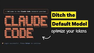 Claude Code's Default Model Setting Is Wasting Your Tokens — Here's the Fix