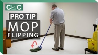 Pro Tip - Flipping a Mop | Clean Care