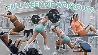FULL WEEK OF WORKOUTS | Managing Soreness Post-Workout