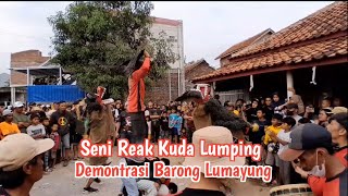 Demontrasi Barong💥 Seni Reak Kuda Lumping Lumayung‼️Di Cipasir-Rancaekek..