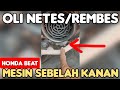 Cara mengatasi Oli netes/rembes di mesin sebelah kanan honda beat..