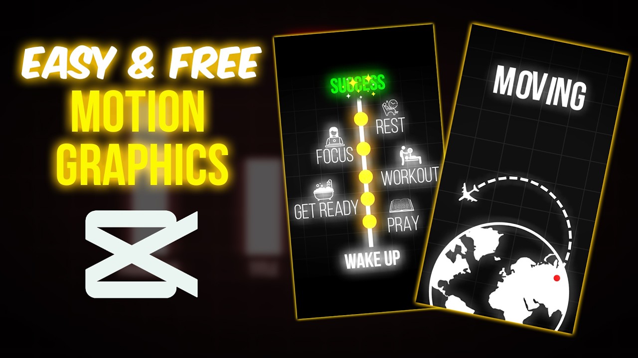 How To Create Trending Motion Graphics In Capcut For Free Youtube