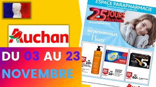 catalogue AUCHAN du 3 au 23 novembre 2021 📢 Arrivage - FRANCE
