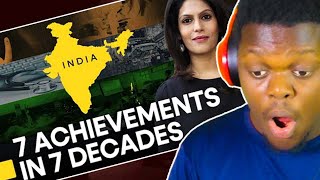 African Guy Reacts To Gravitas Plus: India’s achievements @75