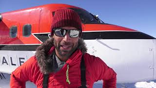 Richard Parks flies to Hercules Inlet to start solo expedition in Antarctica