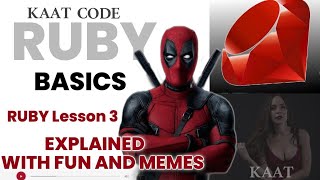 RUBY BASICS || PART 3 || ARRAY METHODS | REAL LIFE EXAMPLES | CODING WITH FUN & MEMES