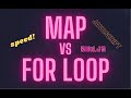 Is map faster than a for loop in JavaScript? (no, but sometimes yes)