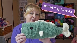 2 Weeks of Crochet| Market Prep Vlog #3| Crochet Retreat Recap