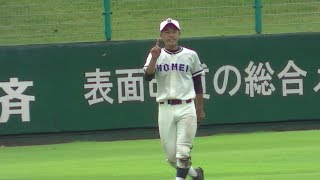 【高校野球】篠山鳳鳴・足立 一真（２年）【好プレー】２０１７夏・兵庫大会１回戦