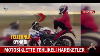 Motorun üzerine çıkıp haberlere düştüm ama ortada diğer sürücüler yok 😂