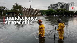 Lluvias en Medellín causaron inundaciones y árboles caídos | El Espectador