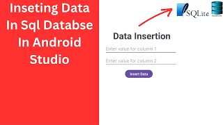Android SQLite Database Tutorial: Inserting User Input || Part 2 Complete