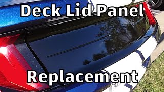 How to Replace a Deck Lid Panel for S550 Mustang (2015-2023).