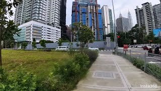 (Kuala Lumpur, Malaysia) Walking from Conlay MRT Station to Pavilion KL/Wisma New Asia/KL Tower