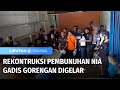 Polisi Gelar Rekontruksi Pembunuhan Nia Kurnia Sari Gadis Penjual Gorengan | Liputan 6 Padang