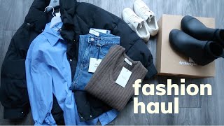 Winter Fashion Haul｜最后一支⛄️冬季购物分享｜13件反复搭配 保暖实穿单品｜margiela德训完美平替、直筒牛仔裤、韩系简约羽绒服、雨鞋、大衣、运动服饰｜emma_daily