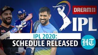 IPL 2020 schedule released: Dhoni-led CSK vs Rohit-led MI in opening match