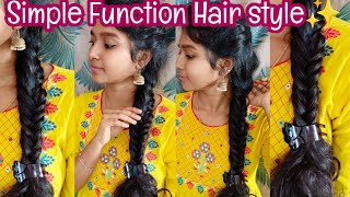 Hair Style video/simple function hair Style/ 1000 kaal jadai/ gayus lifestyle