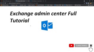 Exchange admin center - Microsoft 365 Tutorial for Beginners #1