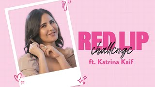 Red Lip Challenge With Katrina Kaif Mini Mathur And Karishma Kohli  Makeup Challenge  Nykaa