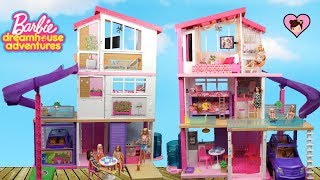 NEW Barbie Dreamhouse Adventures Dollhouse with Bunk Beds and Pool!